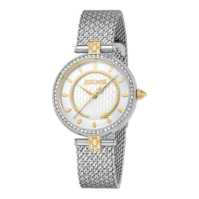Just Cavalli Glam Chic Besessene Schlange Zwei Töne YG