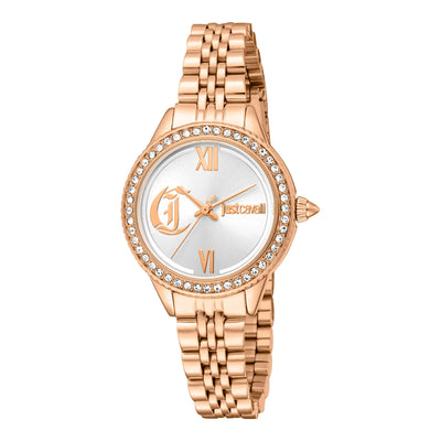 Just Cavalli Glam Chic Vorwärts Roségold Silber