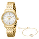 Just Cavalli SET Euforia Schlange Gelbgold Silber