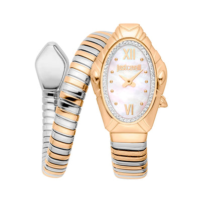 Just Cavalli Signature Snake Lirica Zwei Töne YG MOP