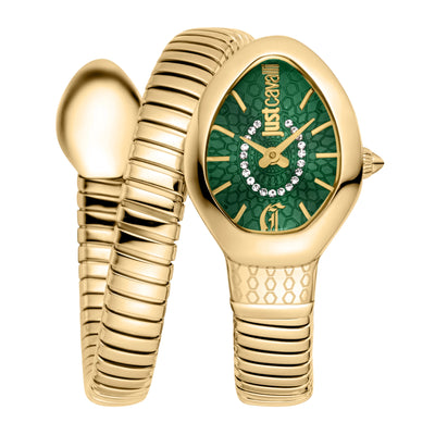 Just Cavalli Signature Snake Eclisse Gelb Gol Grün